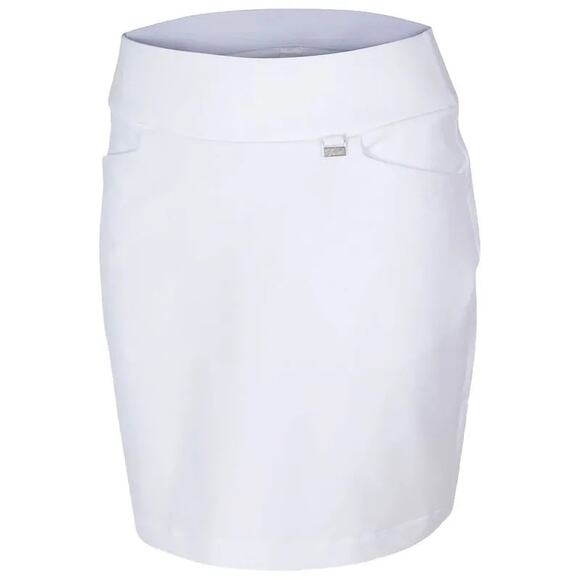NWT Greg Norman Pull On Skort 18” White Size L - Picture 2 of 6